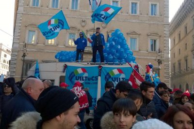 Multiservizi e turismo, in piazza a Roma per il rinnovo