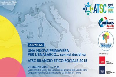 Convegno Enasarco: ATSC bilancio etico-sociale 2015