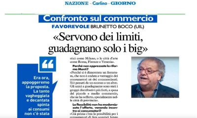 Orari e liberalizzazione, Boco intervistato oggi su La Nazione: "Limiti necessari"