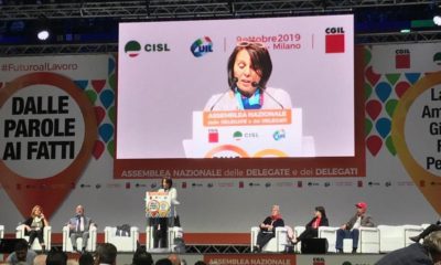 Daniela, parole di orgoglio e speranza: l'intervento all'assemblea Cigl Cisl Uil