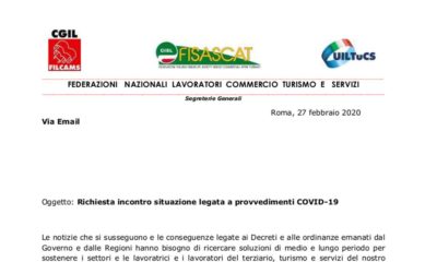 Coronavirus, lettere dei sindacati: "Coordinamento decisioni, evitare scelte unilaterali"