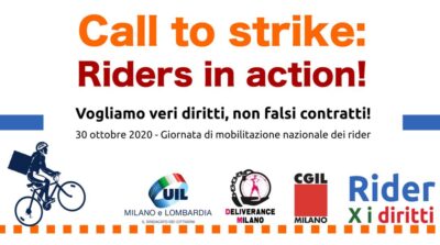 Call to strike: rider in action!