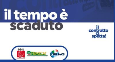 Emergenza Contratti Tds, Dmo e Distribuzione Cooperativa: a dicembre sarà sciopero per i rinnovi di settore
