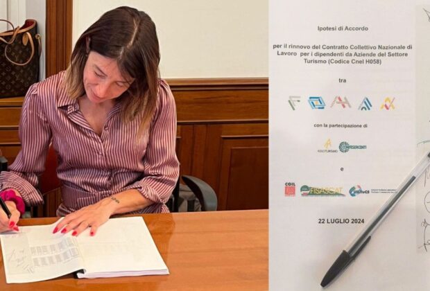 Turismo, rinnovato contratto Confesercenti: tutele al femminile